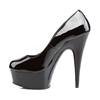 Pleaser - DELIGHT685 High Heels - Pole dance schuhe - Schwarz Product image